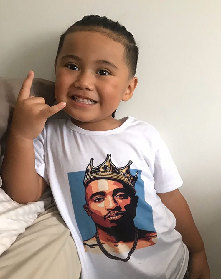 Tupac tee • Crown colour – CarterJ&Co