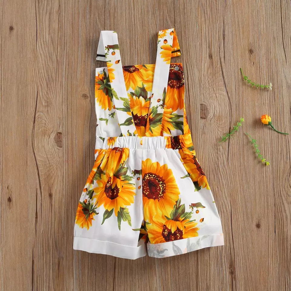 Sunflower hot sale short overalls