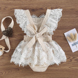 Aubrey lace romper