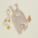 Bobby knit overalls