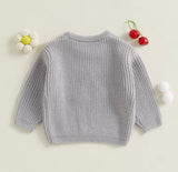 Cherry knit sweater