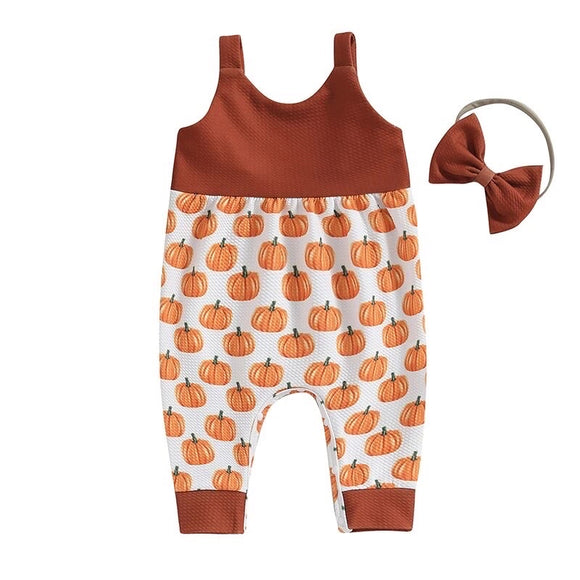 Pumpkin overalls