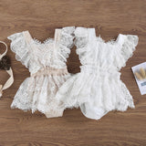 Aubrey lace romper