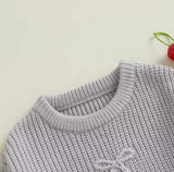 Cherry knit sweater