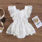 Aubrey lace romper