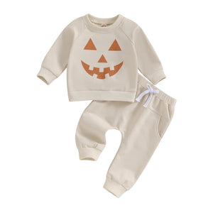 Beige Halloween tracksuit