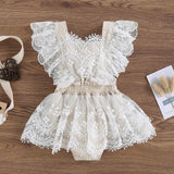 Aubrey lace romper