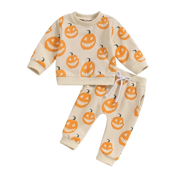 Spooky pumpkin set