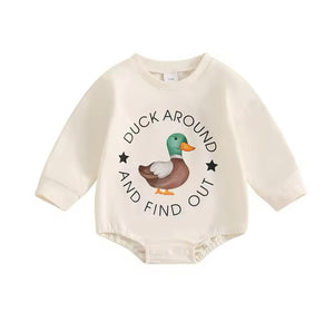 Duck around romper