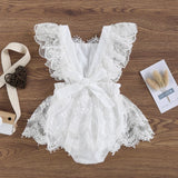 Aubrey lace romper