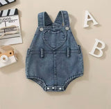 Denim bodysuit