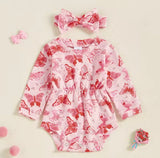 Butterfly romper set