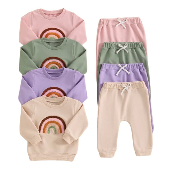 Rainbow tracksuit