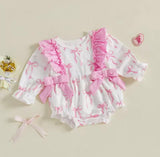 White bow romper