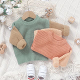 Two tone sweater