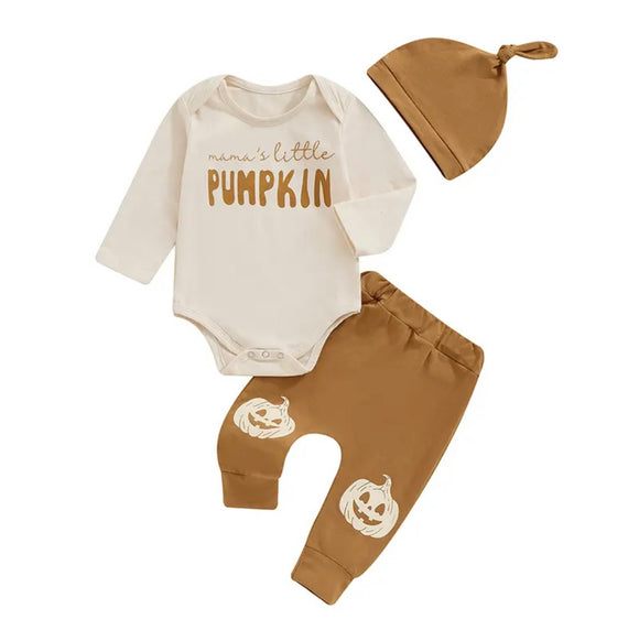 Mamas little pumpkin set