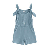 Ribbed playsuit