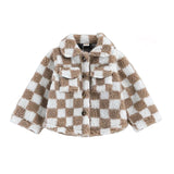 Checkered coat