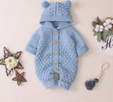 Bear knit jumpsuit