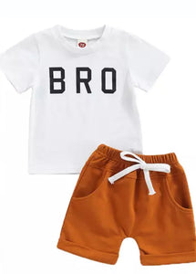 Bro shorts set