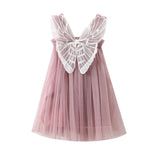 Butterfly tulle dress