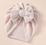 Waffle bow turban