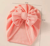 Waffle bow turban