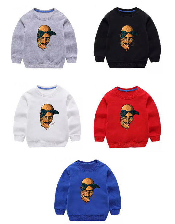 Tupac sweater • Glasses
