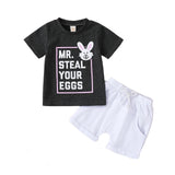 Steal your eggs shorts set