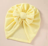 Waffle bow turban