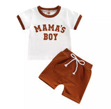 Mama’s boy shorts set