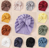 Waffle bow turban