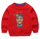 Tupac sweater • Cartoon crown