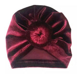 Velvet knot turban