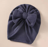 Waffle bow turban