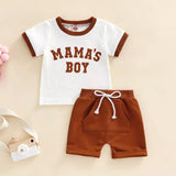 Mama’s boy shorts set