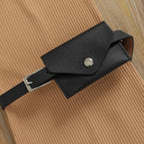 Cold shoulder & belt bag set