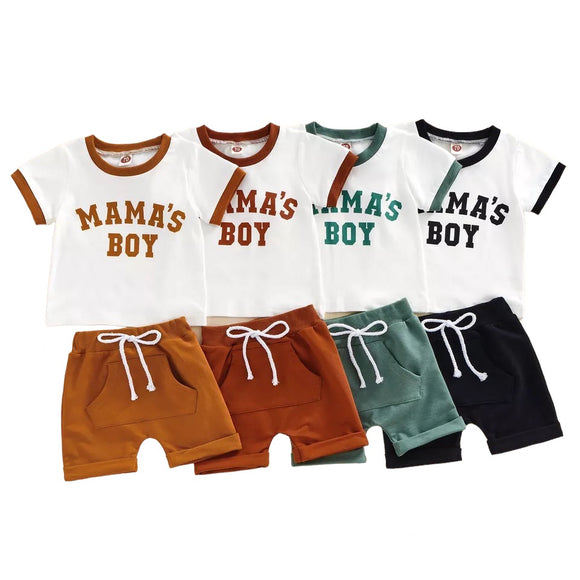Mama’s boy shorts set