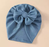 Waffle bow turban