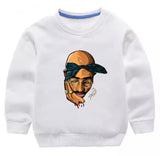 Tupac sweater • Glasses