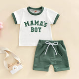 Mama’s boy shorts set