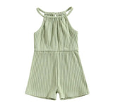 Shelly ribbed playsuit