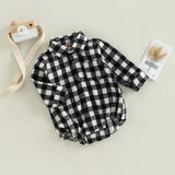 Billy plaid romper