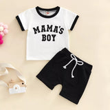 Mama’s boy shorts set