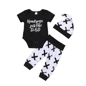 Handsome like dad set